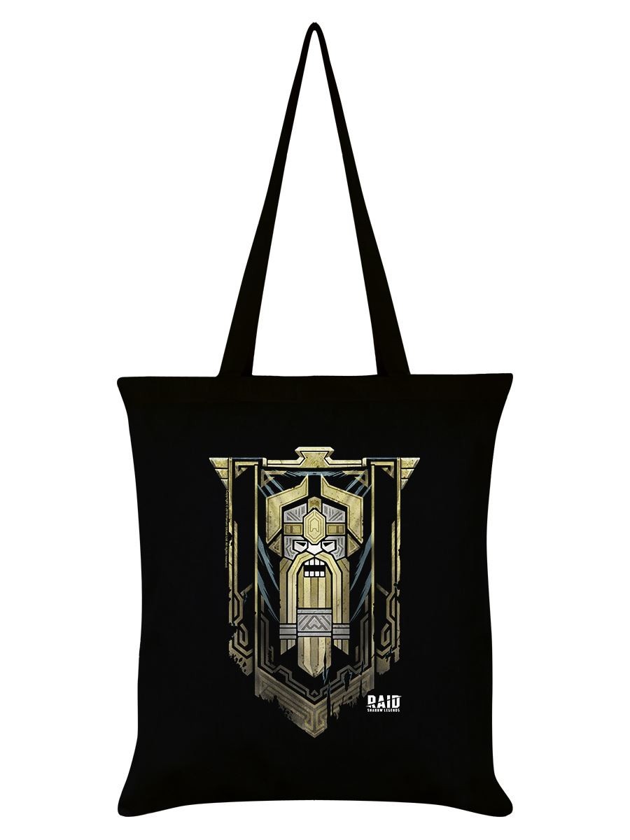 RAID: Shadow Legends Dwarves Black Tote Bag