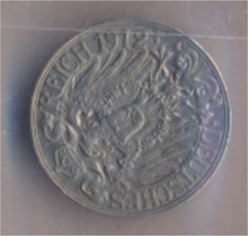 M&uuml;nzen Deutsches Reich J&auml;gernr: 18 1912 F vorz&uuml;glich Nickel(9157909
