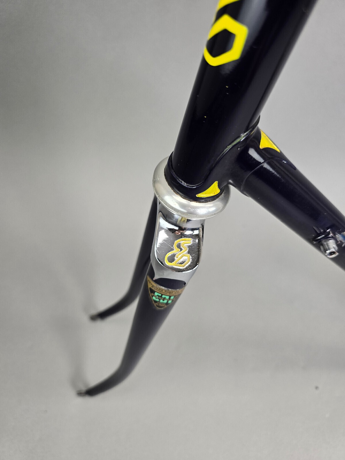 Set telaio Enik Professional 4S Reynolds 531 blu 59 cm Campagnolo Super Record foto 5
