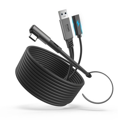 Linkkabel mit Ladekabel 5M kompatibel mit Meta Quest 3s Quest 3 Quest 2/P...