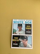 1964 Topps #107 1964 White Sox Rookie Stars Bruce Howard Frank Kreutzer EX