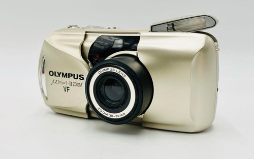 Appareil Photo Olympus µ [mju:] III Zoom 120 – 35mm Compact – État Neuf Fully Working