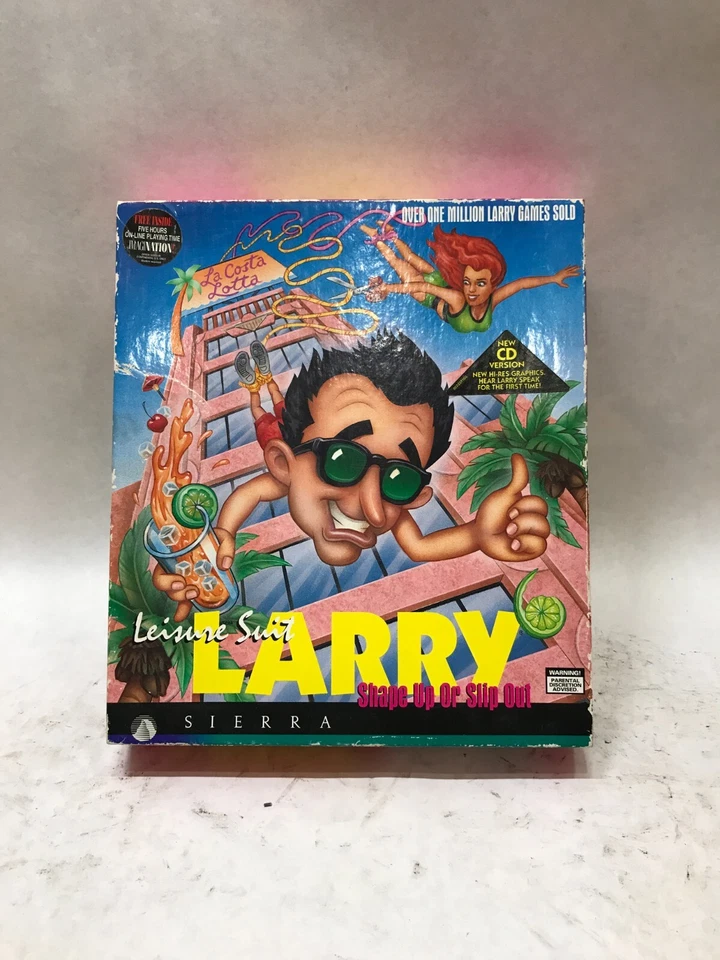 Leisure Larry Mixed Lot Games 1+2 5.25" Floppy Set DOS Please Read MIXED LOT -DW - Image 2 of 4