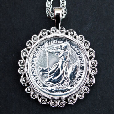 2020 Great Britain 1/10 Oz .999 Fine Silver Britannia Coin