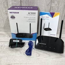 Netgear AC1000 Dual Band WiFi Router R6080 EUC gaming internet 2.4, 5GHz 4 ports