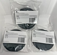 (Lot of 3) 5-Pack 3M Hookit Clean Sanding Disk Pad Hook Saver 20444 5 in 44 Hole