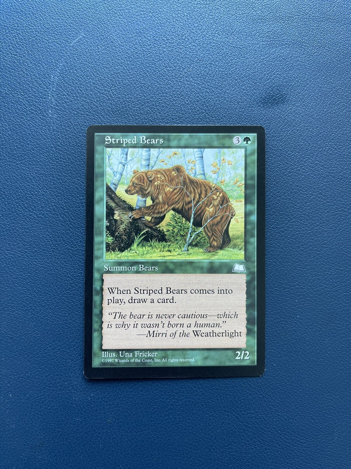 Striped Bears | MtG Magic Weatherlight | English | Near Mint-Mint (NM-M)