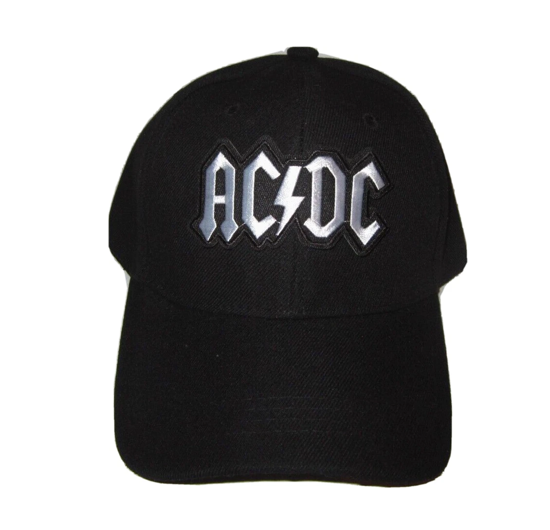 AC/DC Music Band Embroidered Logo Patch Adjustable Baseball Hat