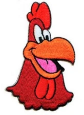 Looney Tunes Foghorn Leghorn 2 1/4" Tall Iron on PATCH