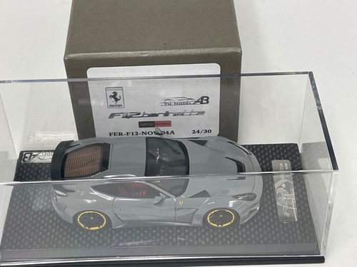1/43 AB Modelos Ferrari F12 Berlinetta N-Largo Novitec Rojo en Gris Nardo V.1 - Imagen 9 de 9