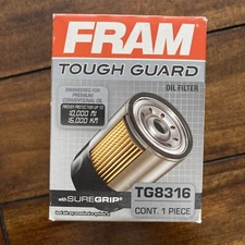 FRAM ToughGuard TG8316 Oil Filter Fits Ford Mazda Mercury Jeep FREE SHIPPING!!