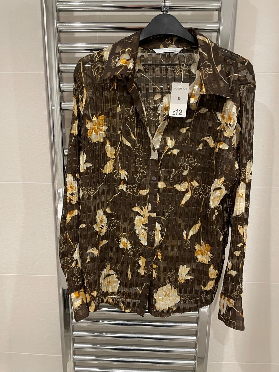 matalan yellow blouse
