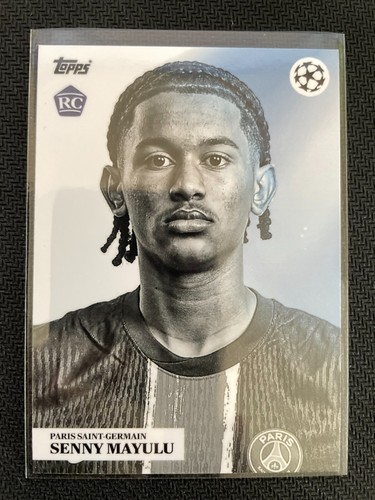 Topps 2024-25 Simplicidad - Senny Mayulu Rookie RC - Paris Saint Germain