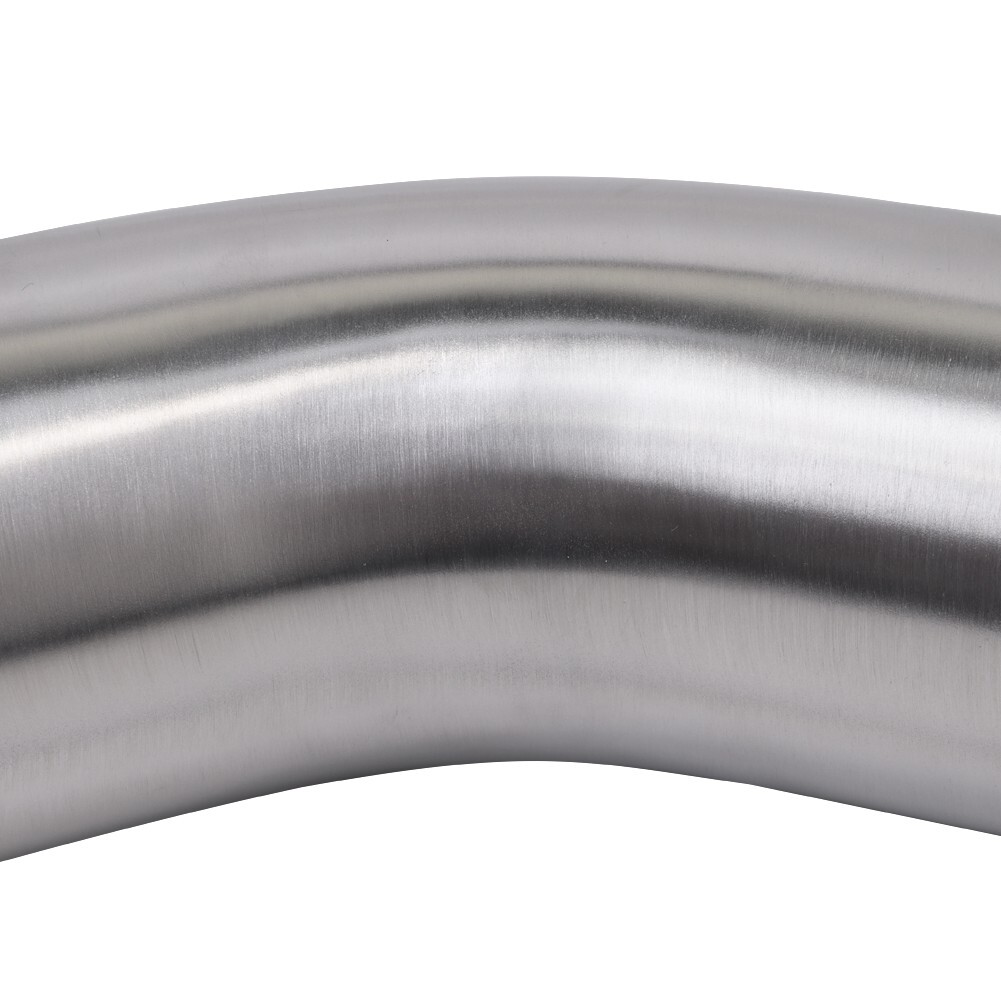 45 Degree 63.5mm 2.5 inch Aluminum Intercooler Intake Pipe Piping Tube hose 30cm