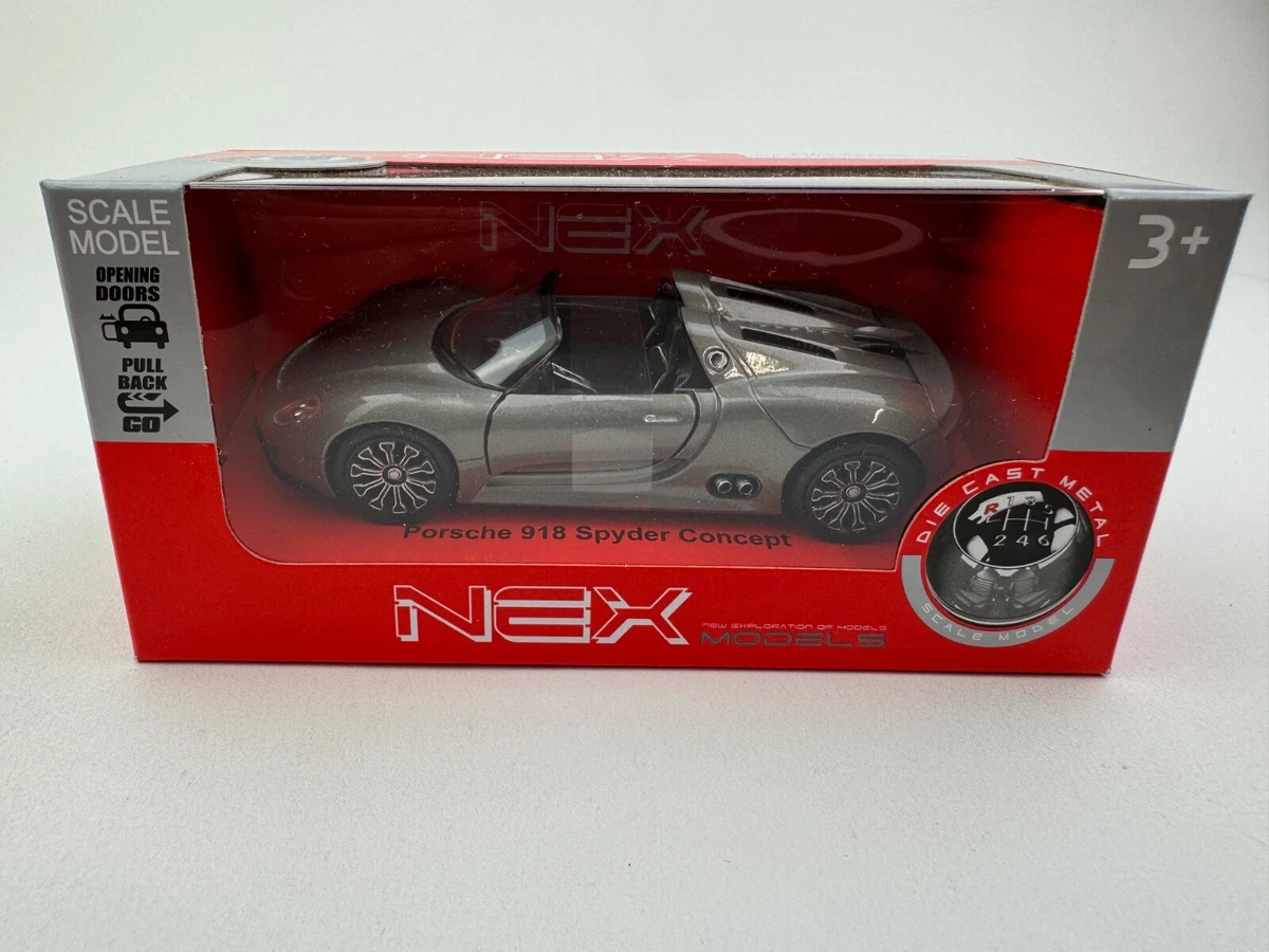 WELLY Porsche 918 Spyder Contemporary Manufacture Diecast Cars