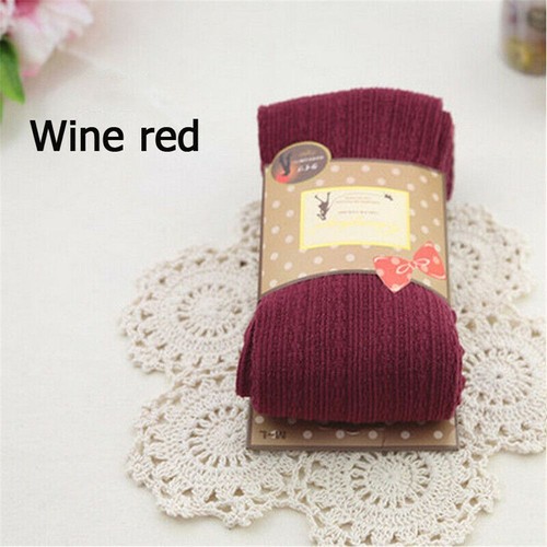 Women Warm Thick Chunky Cable Ribbed Knitted Leggings Skinny Wool Pants Ladies - Picture 15 of 15