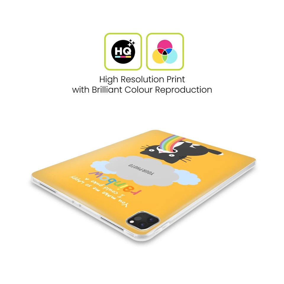 CUSTOM CUSTOMIZED PERSONALIZED RAINBOW PUKE SOFT GEL CASE FOR SAMSUNG TABLETS 1 - Image 2 of 4