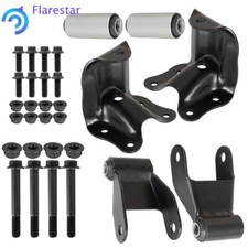 2pcs Rear Leaf Spring Rear Hanger Bracket And Shackle Kit For Ford Ranger 86-08 2pcs Rear Leaf Spring Rear Hanger Bracket And Shackle Kit For Ford Ranger 86-08