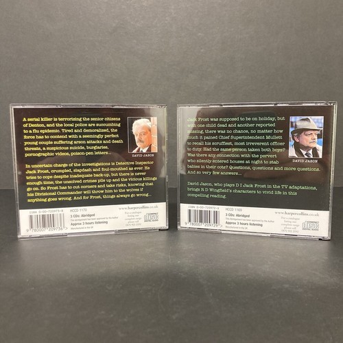 Night & Hard Frost Audiobook CD Bundle David Jason Detective Harper Collins - Picture 2 of 9