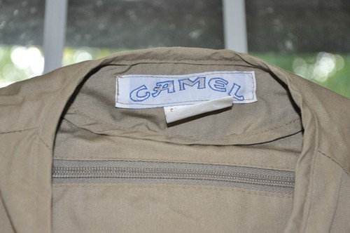 Fishing Vest Camel Joe's Men's One Size Tobacciano Vintage 90s Fish & Game Club - Picture 2 of 8