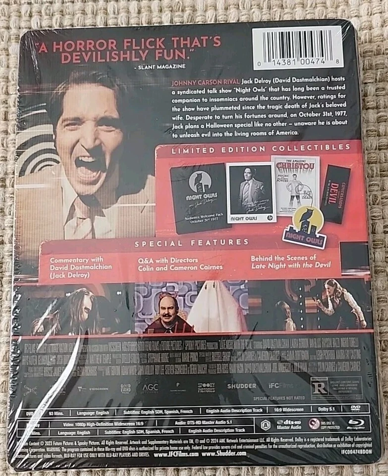Late Night with the Devil Bluray Steelbook Page 3 Bluray Forum