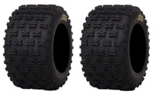 Pair of ITP Holeshot MXR6 ATV Tires Rear 18x10-9 (2)
