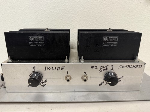 RF Power Amplifier VHF D.C Thru Audio Power Amplifier Homebrew