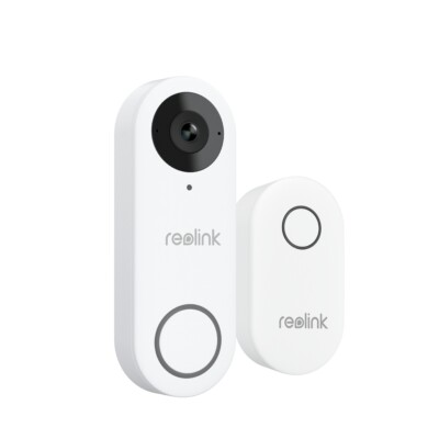 Reolink 5MP WLAN Video-Türklingel Wi-Fi Kamera mit Chime Smart-Alarme 180° Blick