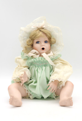 The Hamilton Collection Abby Porzellanpuppe Puppe 1994 Nr. 4665 A Vintage