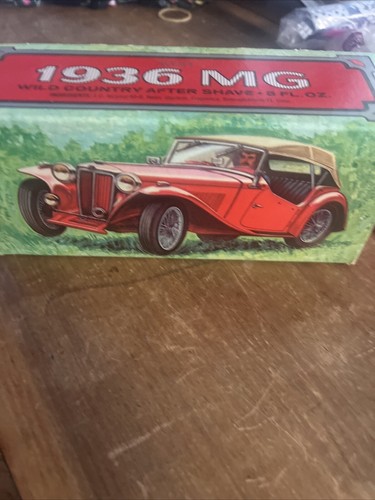 Vintage Avon "1936 MG" Wild Country After Shave, Originalkarton - Bild 2 von 5