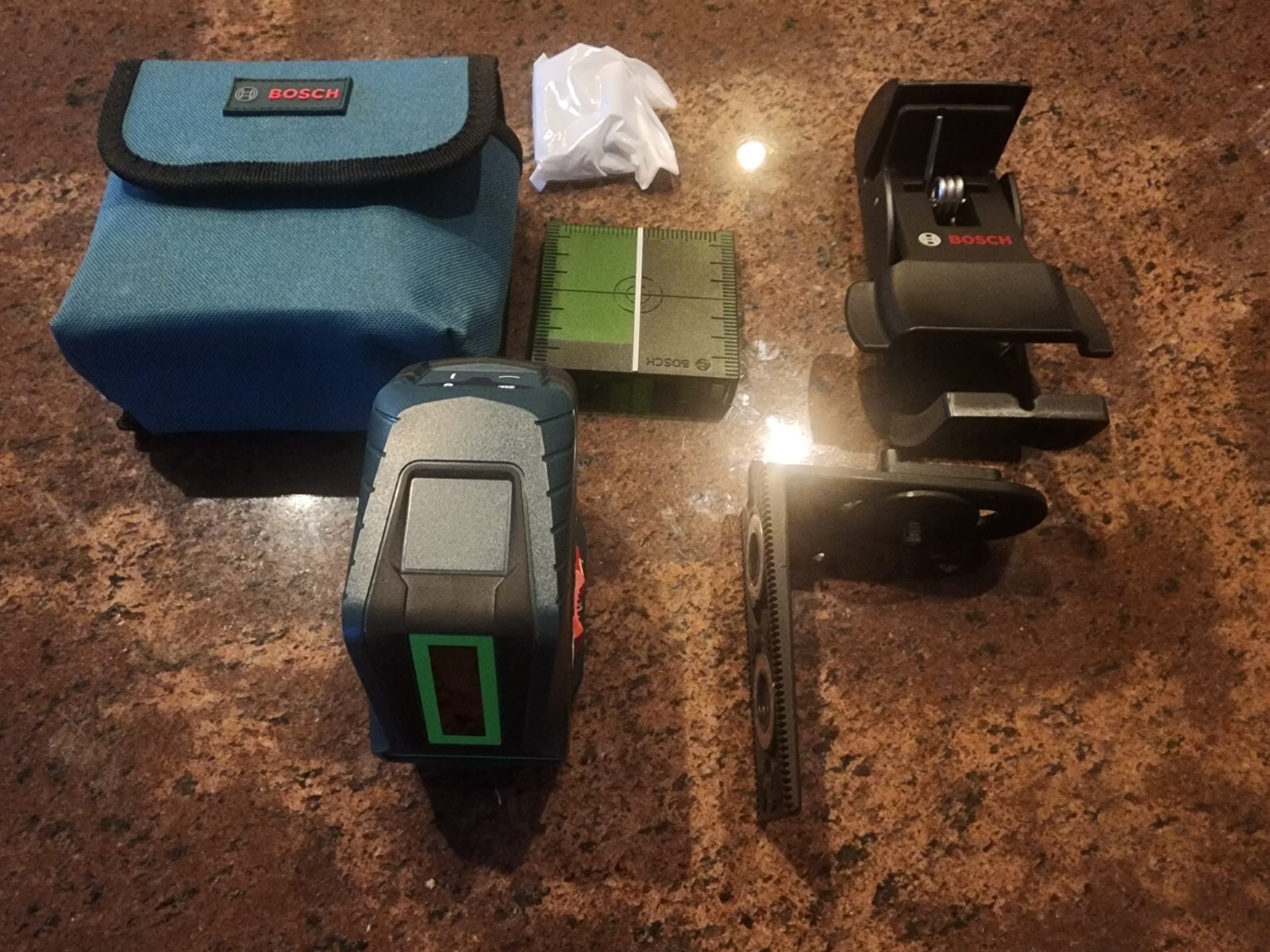 Bosch GLL100GX-RT Self-leveling Green 