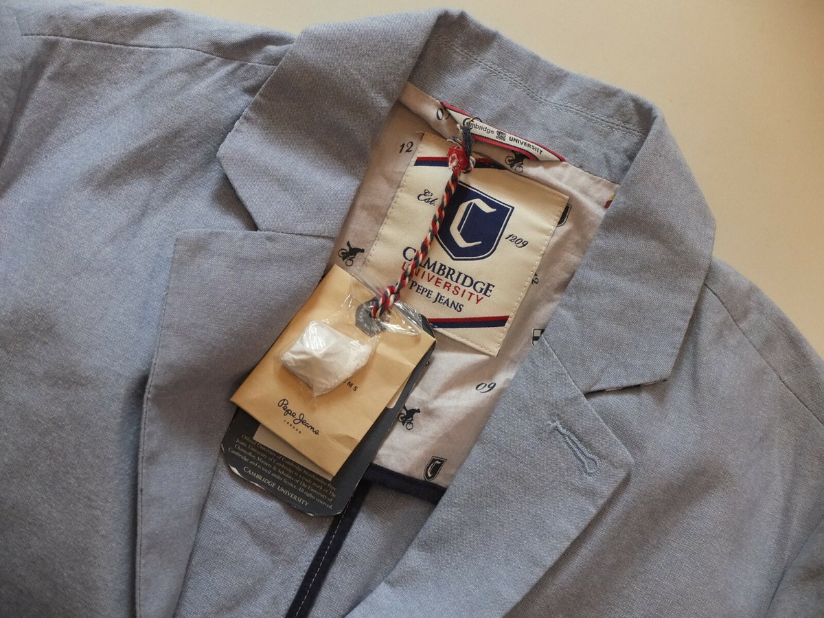 Pepe Jeans Cambridge University Mellor Summer Blazer Size S