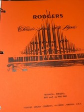 Rodgers Classic Series w Pipes 135, 200/205, Specification 250, Specific 660-990