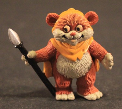 1986 Ewoks 3'' WICKET PVC FIGURE Comics Spain Spanish Exclusive Item Star Wars