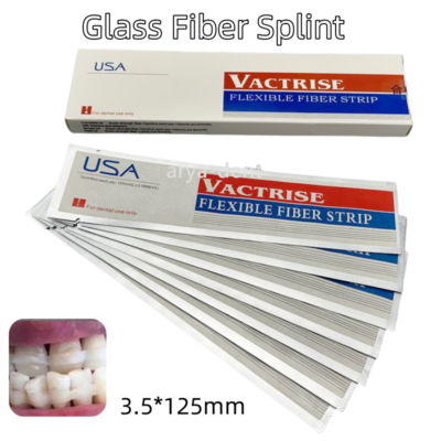 Dental Glass Fiber Splint Strips – Light Cure Composite Resin Bonding | Ribbond Type For Dental Labs & Clinics