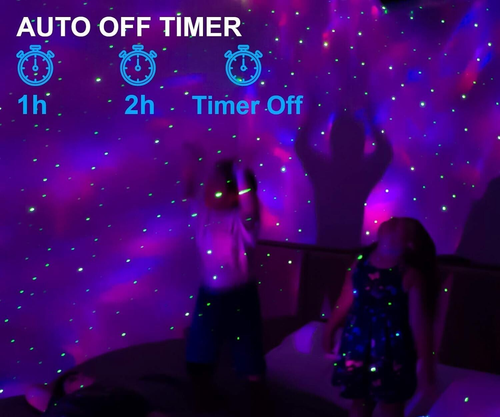 Galaxy Projector Night Light Starry Star Sky Moon Bluetooth Music Lamp w/Remote - Picture 5 of 7