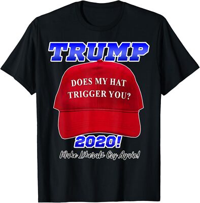 Make Liberals Cry Again 2020 Donald Trump Election Vote USA Small, Black 