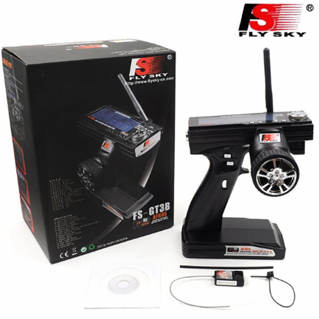 Flysky FS-GT3B 2.4G 3-Channel Radio Control Transmitter & Receiver For RC Cars | eBay