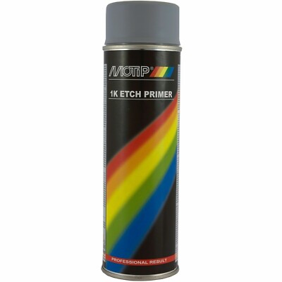 Motip Etch Primer aerosol spray paint 500ml - Professional Quality /SMART