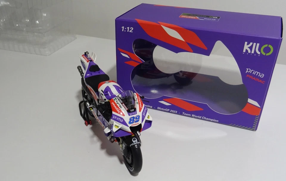 Ducati GP23 Jorge Martin #89 Prima Pramac Racing Kilo Works 1/12 - Immagine 3 di 4
