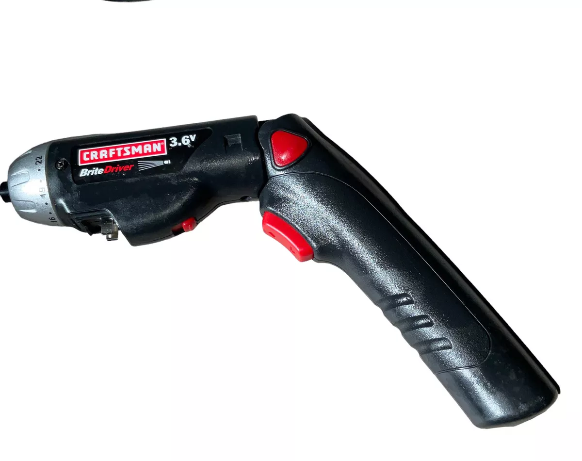 Craftsman brite driver 3.6 v deals