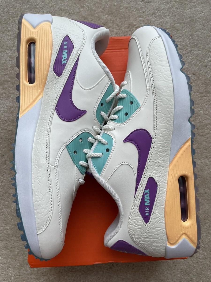 Nike Air Max 90 Golf NRG 'Torrey Pines' CZ2434-133 Men's 7 No-Lid