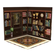 1/12 Scale Style Backdrop Scene Board Props Model For 6" Action Figure Toy