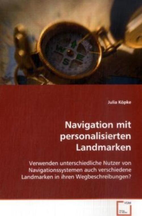 Thumbnail - Julia Köpke | Navigation Mit Personalisierten Landmarken | Taschenbuch