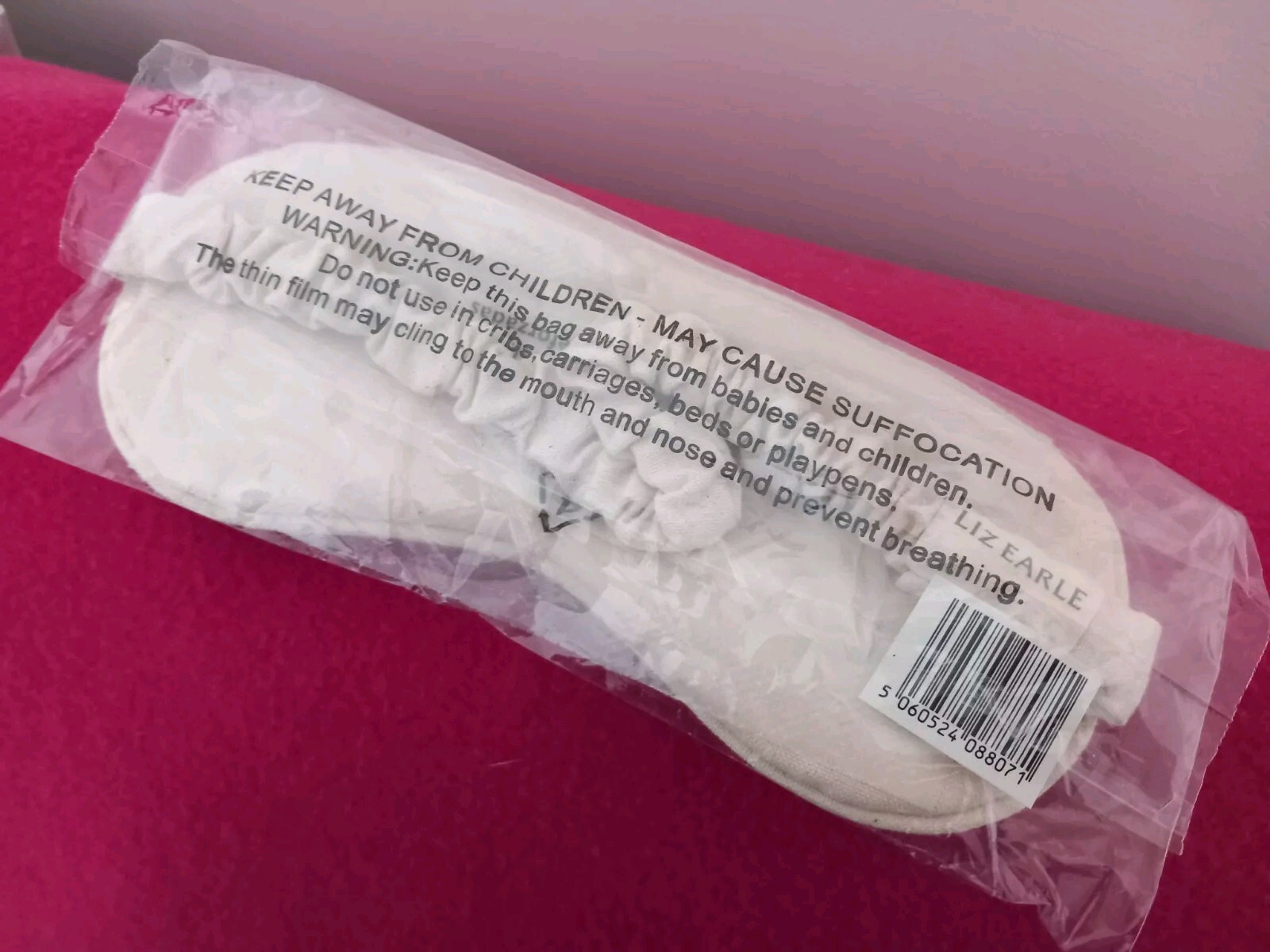 Liz Earle Eye Sleep Mask Pink & PurpleBrand New eBay