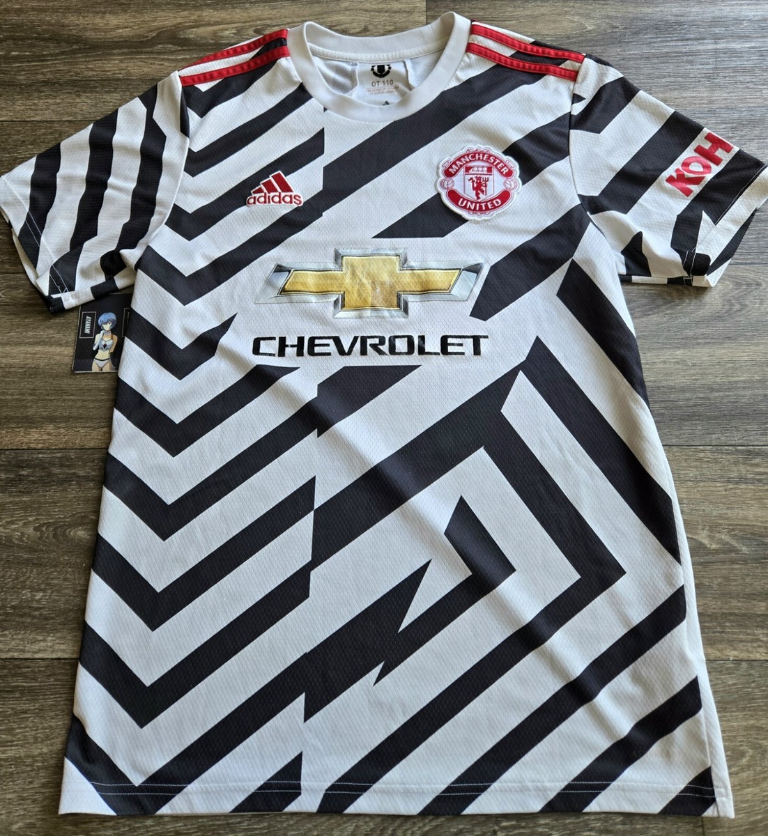 Adidas Manchester United 20/21 Third Football Jersey Mens Sz
