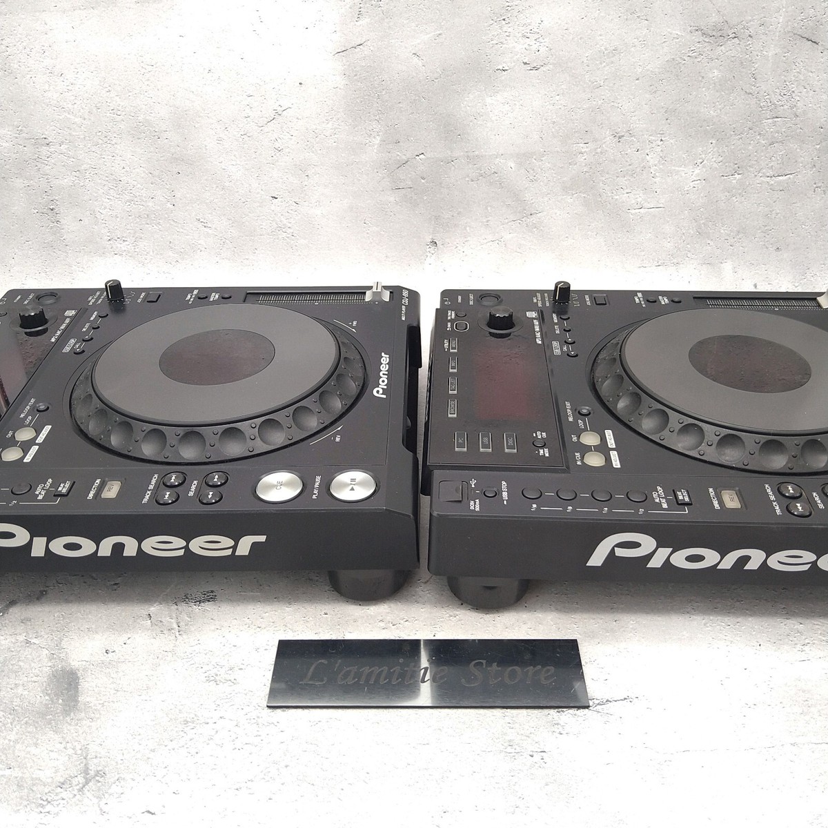 Pioneer CDJ-850-K ② Pioneer CDJ-850 Skinz (PAIR) - Metallics - 12inchSkinz