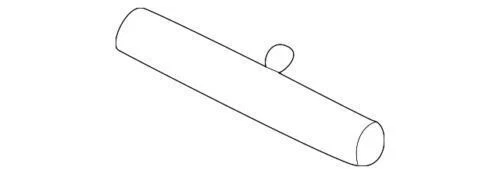 Barra de amarre interior Ford Mercury Explorer Mountaineer 2002-2005 OEM NUEVA 1L2Z-3280-CA Foto 3 de 4