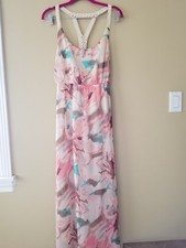 Brand NEW Pink Floral Maxi Dress