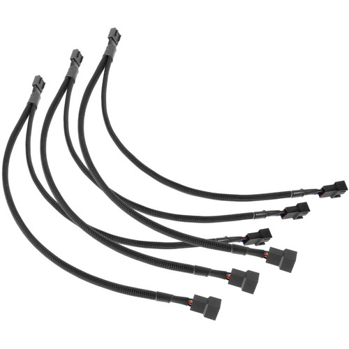 3 Pcs CPU -Adapterkabel Splitterkabel Für Lüfter Motherboard-Lüfter-Splitter - Afbeelding 3 van 12